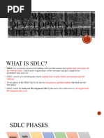 Software Development Life Cycle (SDLC)