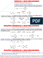 Reações Orgânicas e Seus Mecanismos - EQB