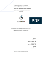 Determinacion de Precios y Cantidad de Produccion