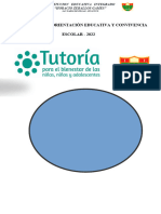 Plan de Tutoria 2022