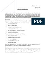 Cancer Epidemiology - NCDE