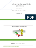 Tema 3. Teoría de La Producción