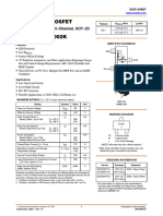 Small Signal MOSFET 2N7002K, 2V7002K