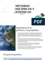 Métodos Geoquímicos y Geofísicos