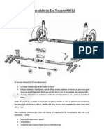 Reparacion de Eje Trasero R9 11