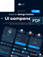 How To Design Better UI Components (Ebook)