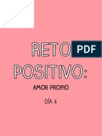 Reto Amor Propio - Día 4