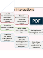 Iron Interactions