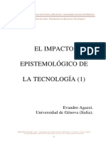 El Impacto Epistemológico de La Tecnología