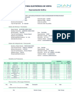 Factura Electrónica de Venta: Representación Gráfica