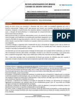 Gabarito Justificado - Direito Administrativo