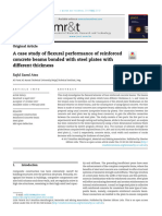 A Case Study of Flexural Performance of Reinforced - 2019 - Journal of Material