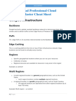 Google Cloud PCA Master Cheat Sheet