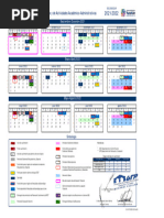 Calendario Escolar Utp 2021-2022 - Autorizado Firmas