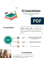 Tema 1 - El Conocimiento