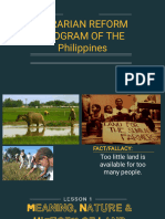 B Agrarian Reform Program of The Philippines