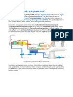 What Is A Combined Cycle Power Plant