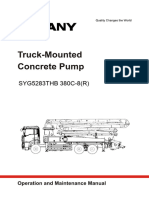 Syg5283thb 380c-8 Camion Concreto