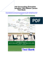 Fundamental Accounting Principles Canadian Canadian 14th Edition Larson Test Bank