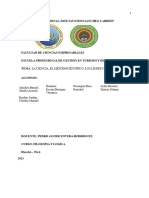 TAREA1 - Equipo N°05-La Ciencia, Metodo Cientifico, Limitaciones de La Ciencia