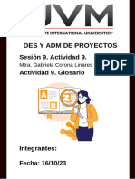 A9 Des y Adm de Proyectos