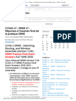 CCNA2 v7 - SRWE v7 - Réponses À L'examen Final SRWE Practice - CCNA v7 Answers