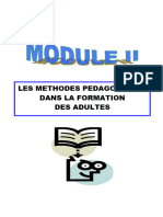 Les Methodes Pedagogiques Dans La Formation Des Adu