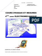 ESSAIS Et MESURES 4èa E.M