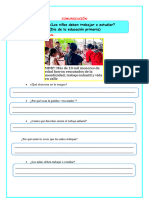 Ficha Comu Lun 6 Debate Estudiar o Trabajar Maestras de Primarias Perú