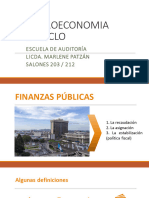 Finanzas Publicas y Presupuesto