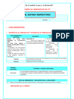 3° Ses Cyt Mart 18 Sistema Respiratorio 965727764 Prof Yessenia