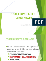 Procedimiento Abreviado