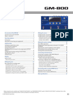 GM-800 Reference Manual English