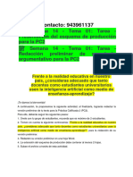 ? Semana 14 - Tema 01 Tarea - Presentación Del Esquema de Producción para La PC2 - NOTA 20