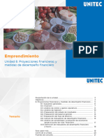 Proyecciones Financieras y Medidas de Desempeño Financiero