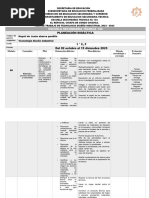 Plan Didactico Octubre - Diciembre 1