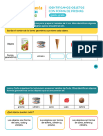 Identificamos Objetos Con Forma de Prismas