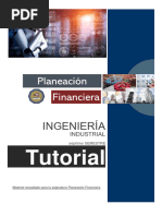 Tutorial PLANEACIÓN FINANCIERA 2020