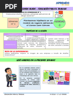 VII EXPERIENCIA DE APRENDIZAJE - ACT 3 - 1° y 2° GRADO - SEM 3