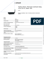 TeSys Deca Overload Relays - LRD22