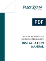 Rayzon Installation Manual - Mono PERC Bifacial - IEC