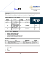 Resume - Christ Template