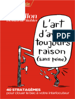 L Art D Avoir Toujours Raison Sans Peine