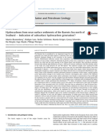 Hydrocarbons From Near Surface Sediments of The Barents Sea North of Svalbard Indication of Subsurface Hydrocarbon Generation