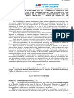 Convocatoria Grupo Técnico de La Función Administrativa