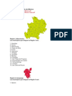 Regiones Del Estado de México