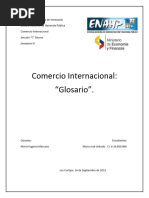 Glosario Comercio Internacional 1 