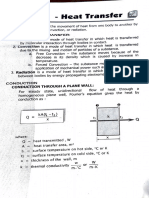 HT Conduction Formula