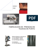 7 - Fabricacion de Prendas en Tejido de Punto