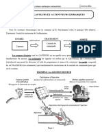 Chap 2 Capteurs Et Actionneurs Embarques